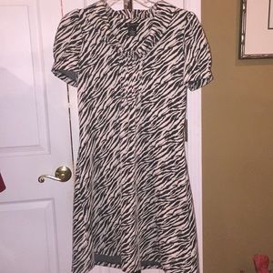 Zebra print Dress